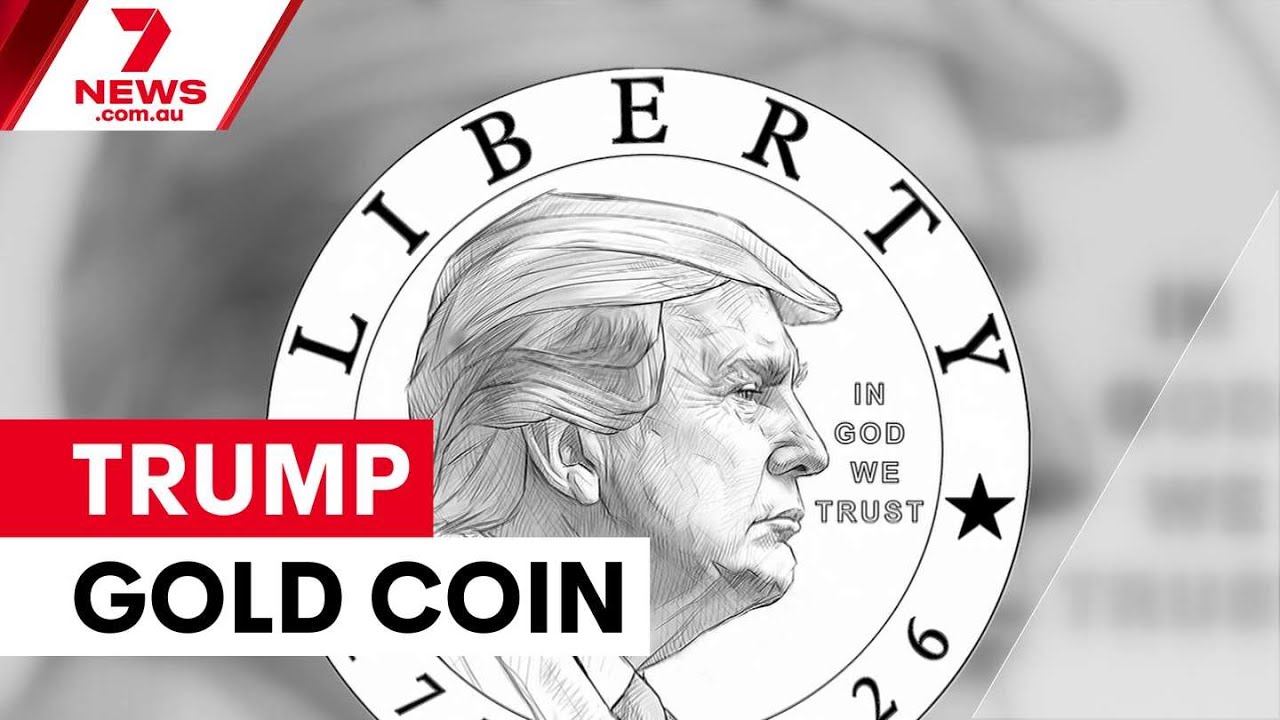Монетный двор США одобрил дизайн золотой монеты с изображением Трампа | 7NEWS