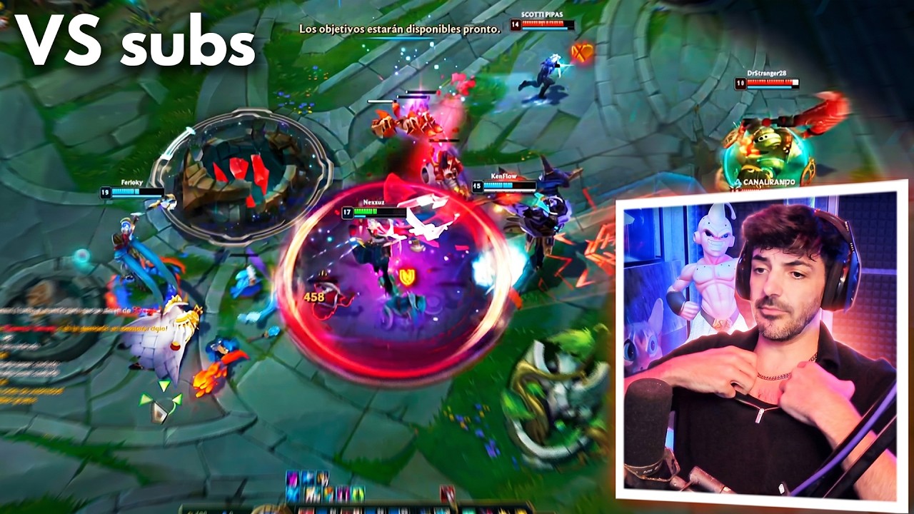 JUGAMOS CONTRA SUSCRIPTORES en LOL ⚓ | NEXXUZ VODS