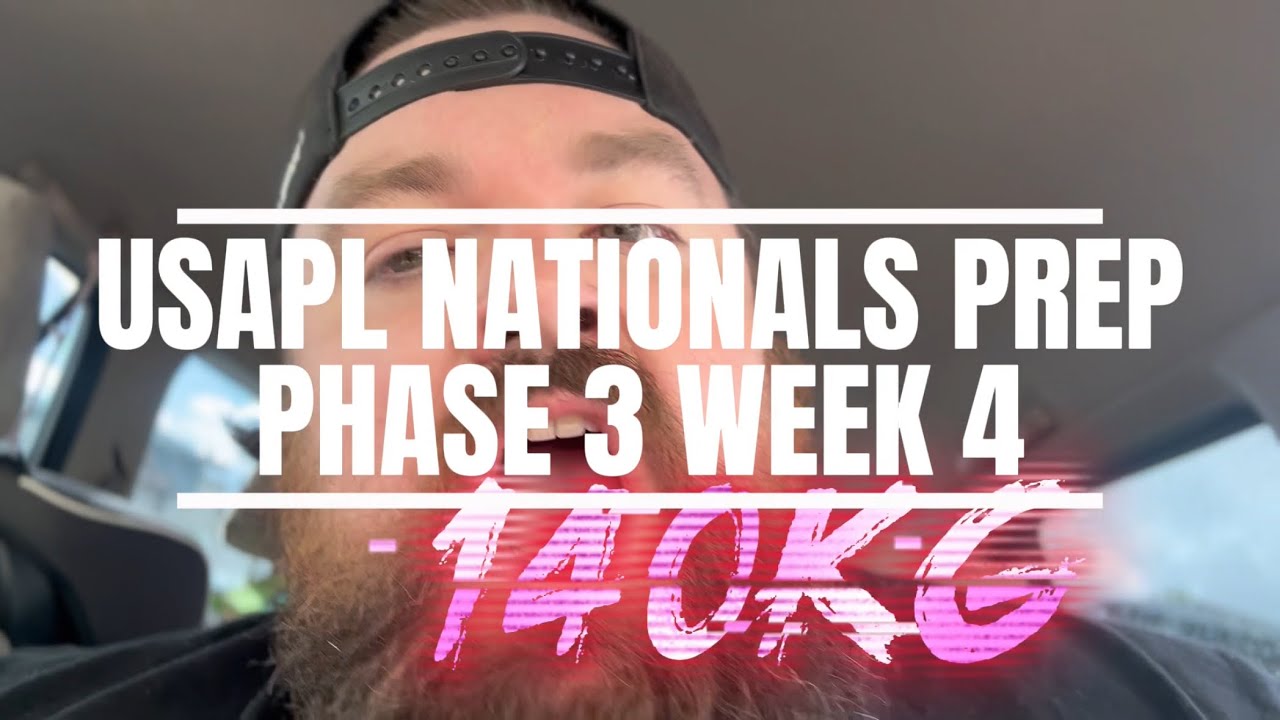 USAPL ‘26 NATS 140kg P3 WEEK 4