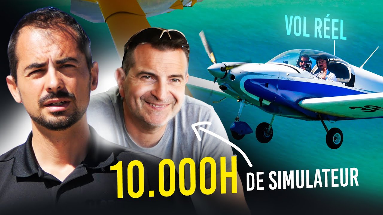 SIMULATION VS VOL RÉEL. VOL EN PATROUILLE & DÉCOUVERTE DE NOTRE 