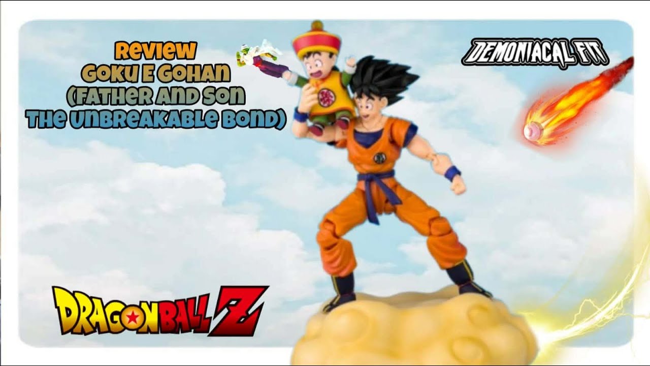 Review S.H.Figuarts Goku e Kid Gohan (Father and Son Unbreakable Bond) Demoniacal Fit PT-Br