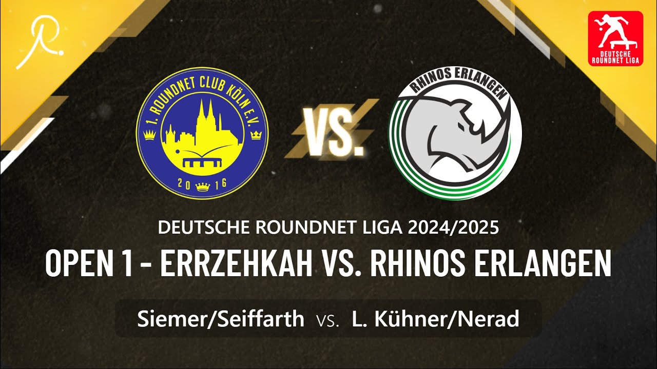 1. Bundesliga - FINAL SIX - Finale | MIXED Köln vs. Erlangen | Siemer/Seiffarth vs. Kühner/Nerad