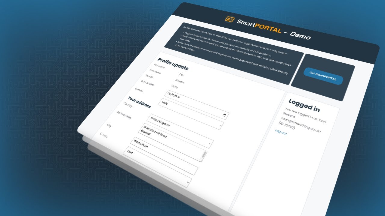 SmartPORTAL overview