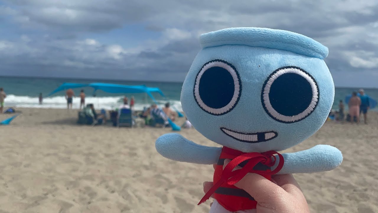 Beach day with Finn plus Publix for lunch