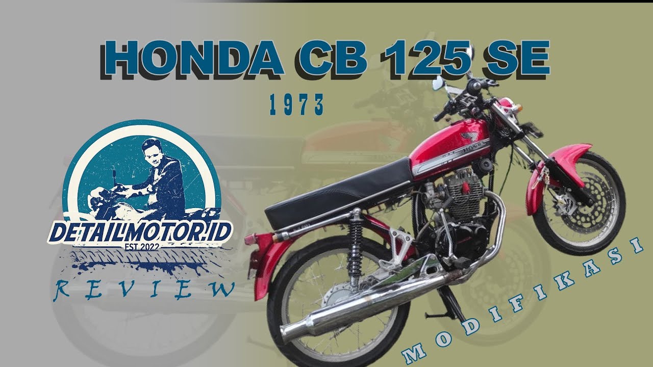 Review Honda CB 125 SE Modifikasi Total
