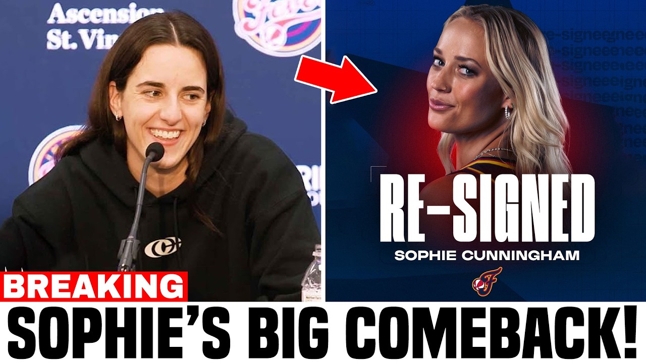 BREAKING Caitlin Clark FIRED UP Sophie Cunningham OFFICIALLY RETURNS To Indiana Fever & Lexie Hull!