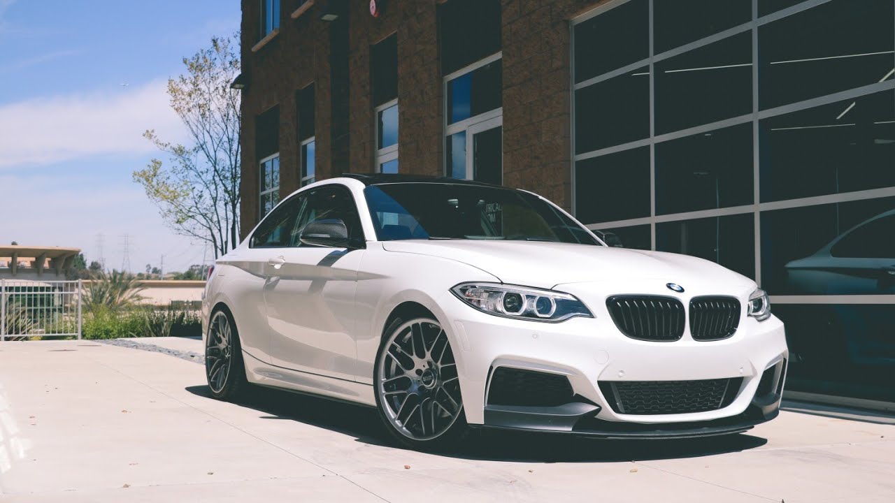 LOUD STRAIGHT PIPED M235I!!! (REVS, FLYBYS, POV)