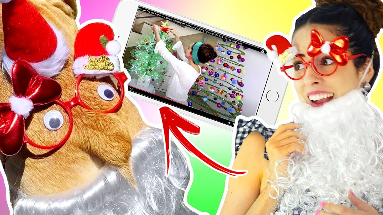 20 DIYs INCRÍVEIS PRA DECORAR A CASA PRO NATAL! Paula Stephania