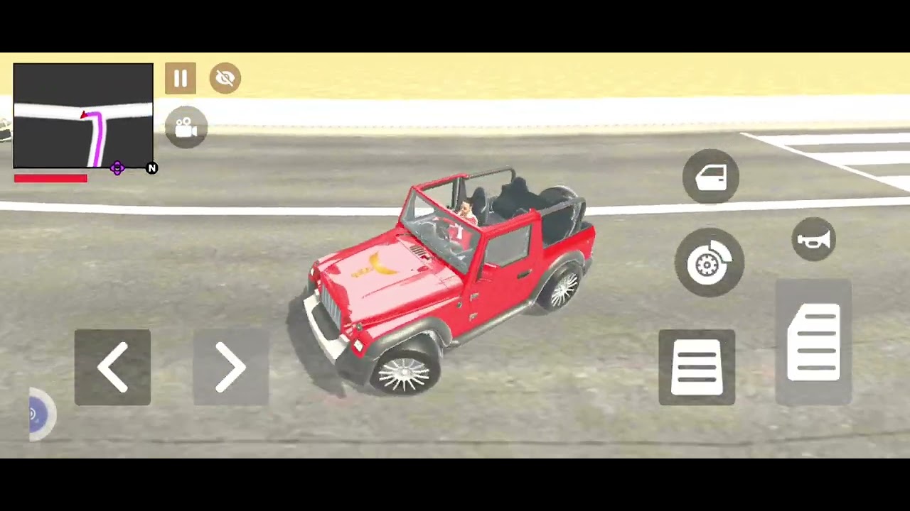 Indian theft auto Mahindra Thar modified # 👍👍 like subscribe 👍👍