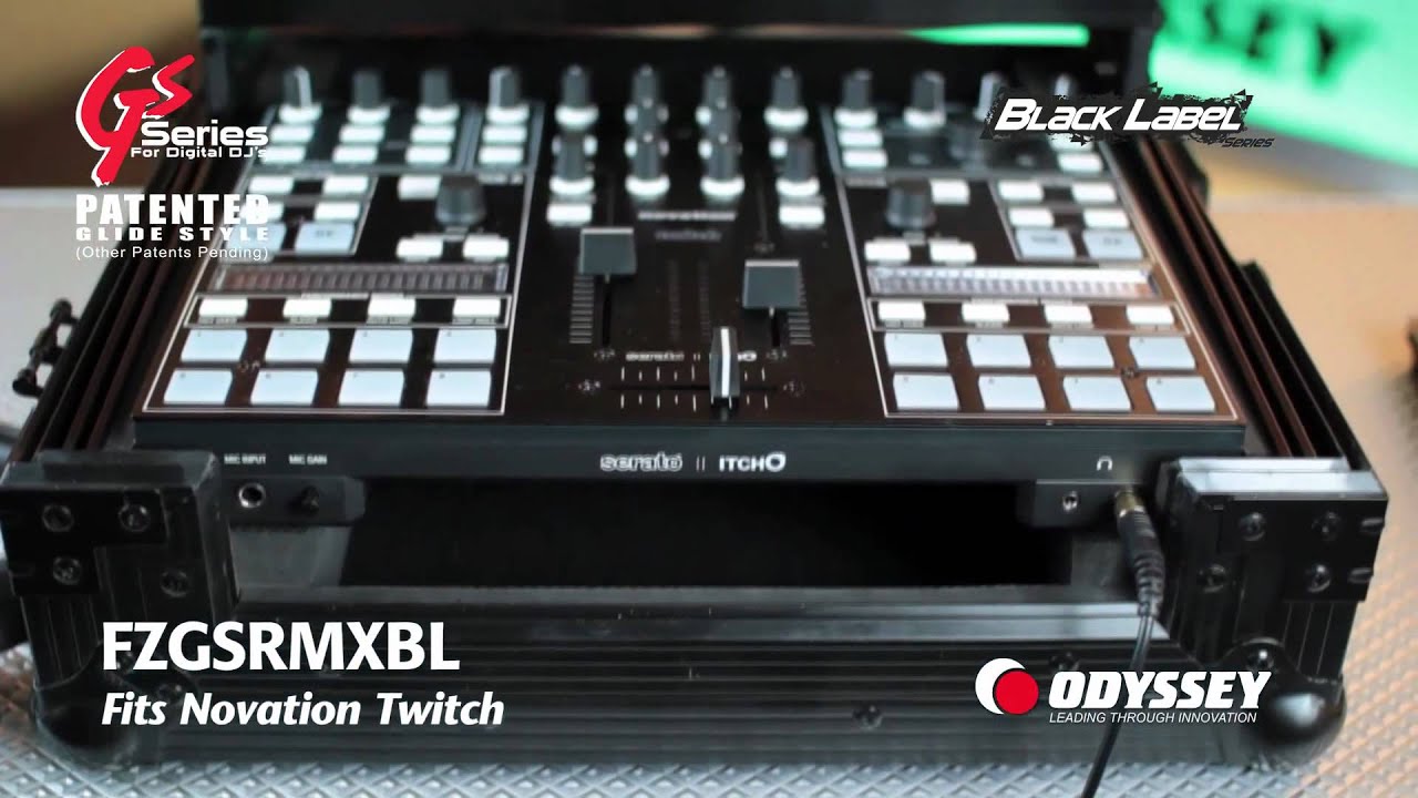 Hercules RMX / RMX 2 / Novation Twitch / Vestax Typhoon All Black DJ Case
