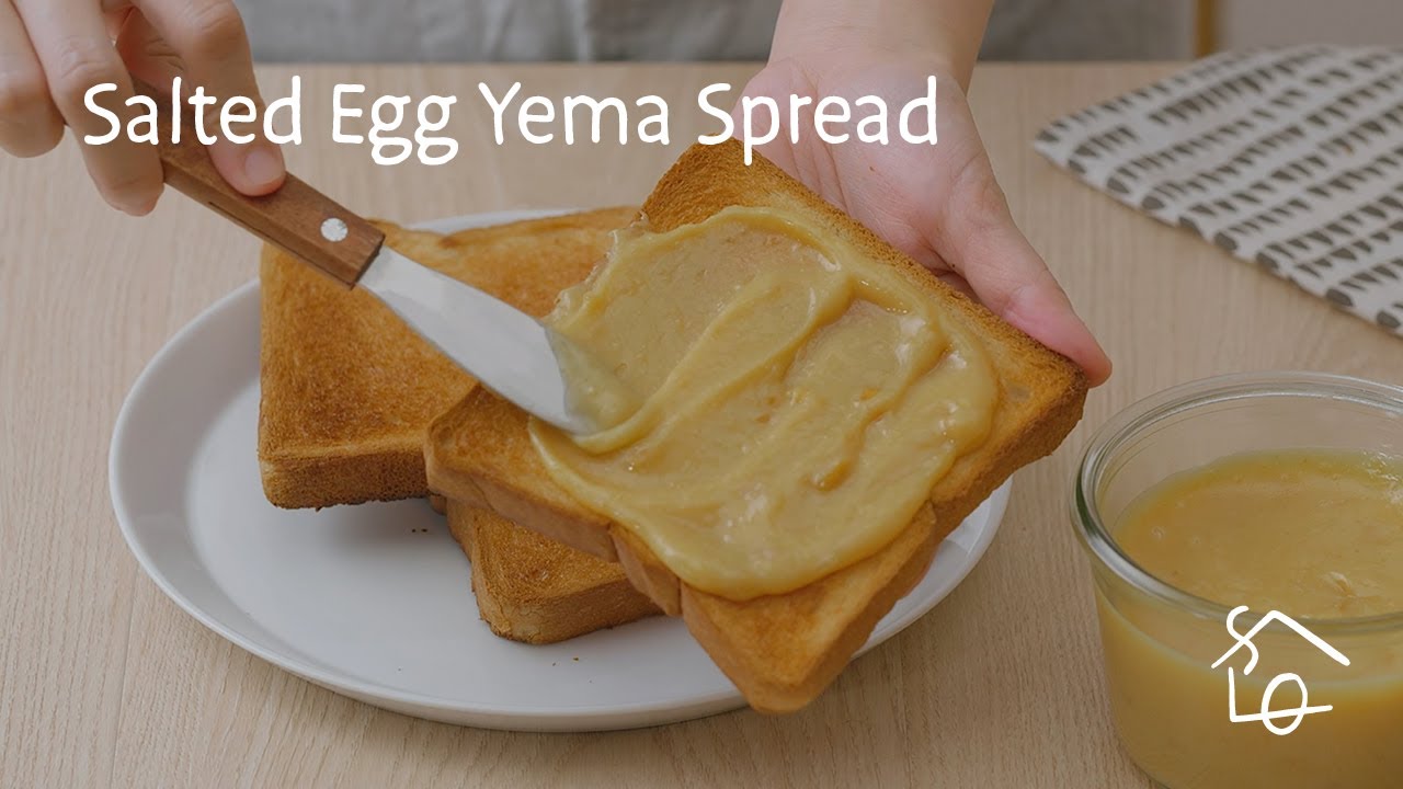Salted Egg Yema Spread (Salted Egg Milk Jam) ASMR | Salo