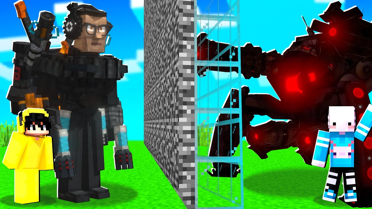 HUGO BOSS TOİLET VS SPEAKER STRIDER! | Minecraft