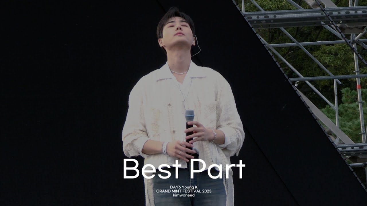 [4K] 231022 Young K - Best Part | 그랜드민트페스티벌 2023 | 영케이 직캠(YOUNG K FOCUS)