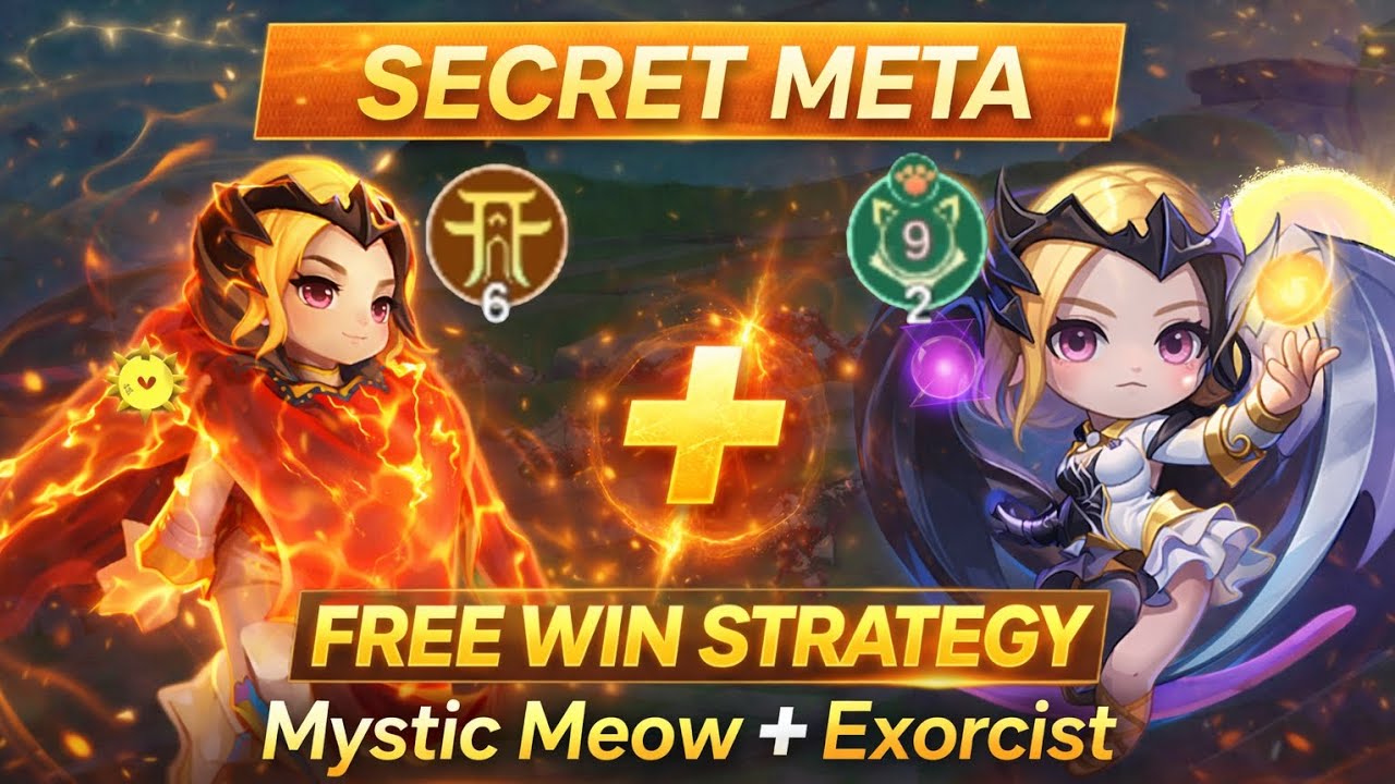 Season 5 NEW META? Mystic Meow + Exorcist Combo is INSANE 😱