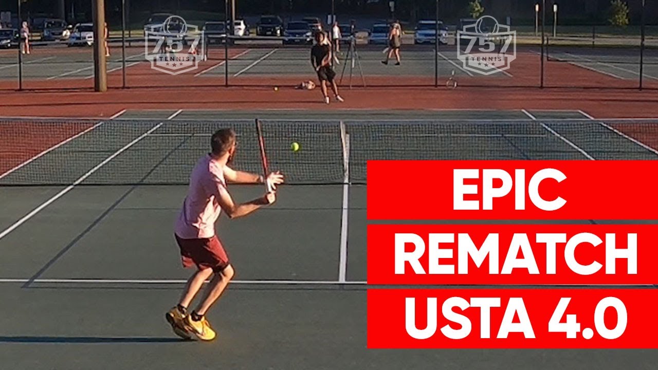 James vs Tennis God Epic USTA 4.0 Singles Tennis Match | Rematch of the 757 Best 4.0 Singles Players