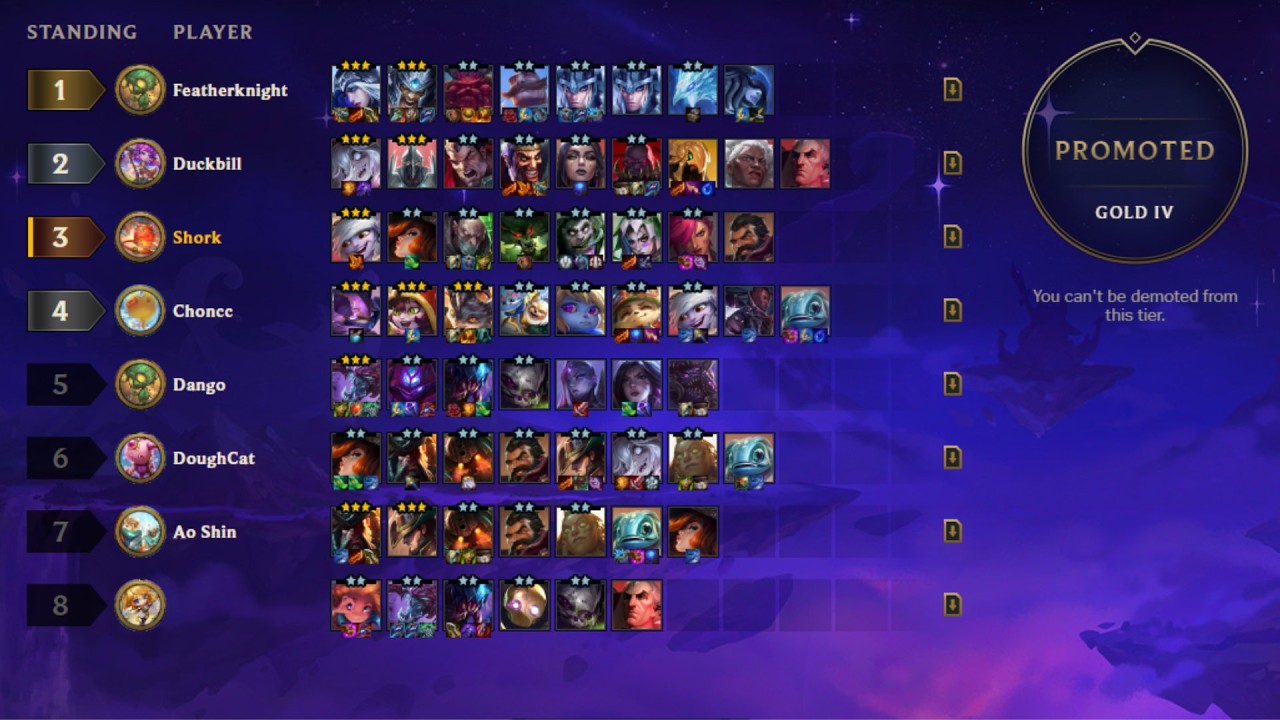 Playing TFT (promoted to Gold IV in this stream)