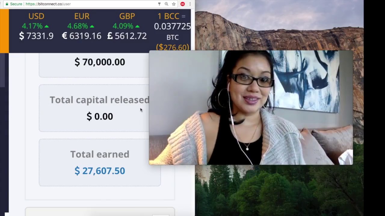 Bitconnect Queen with Profits. Signup Now!