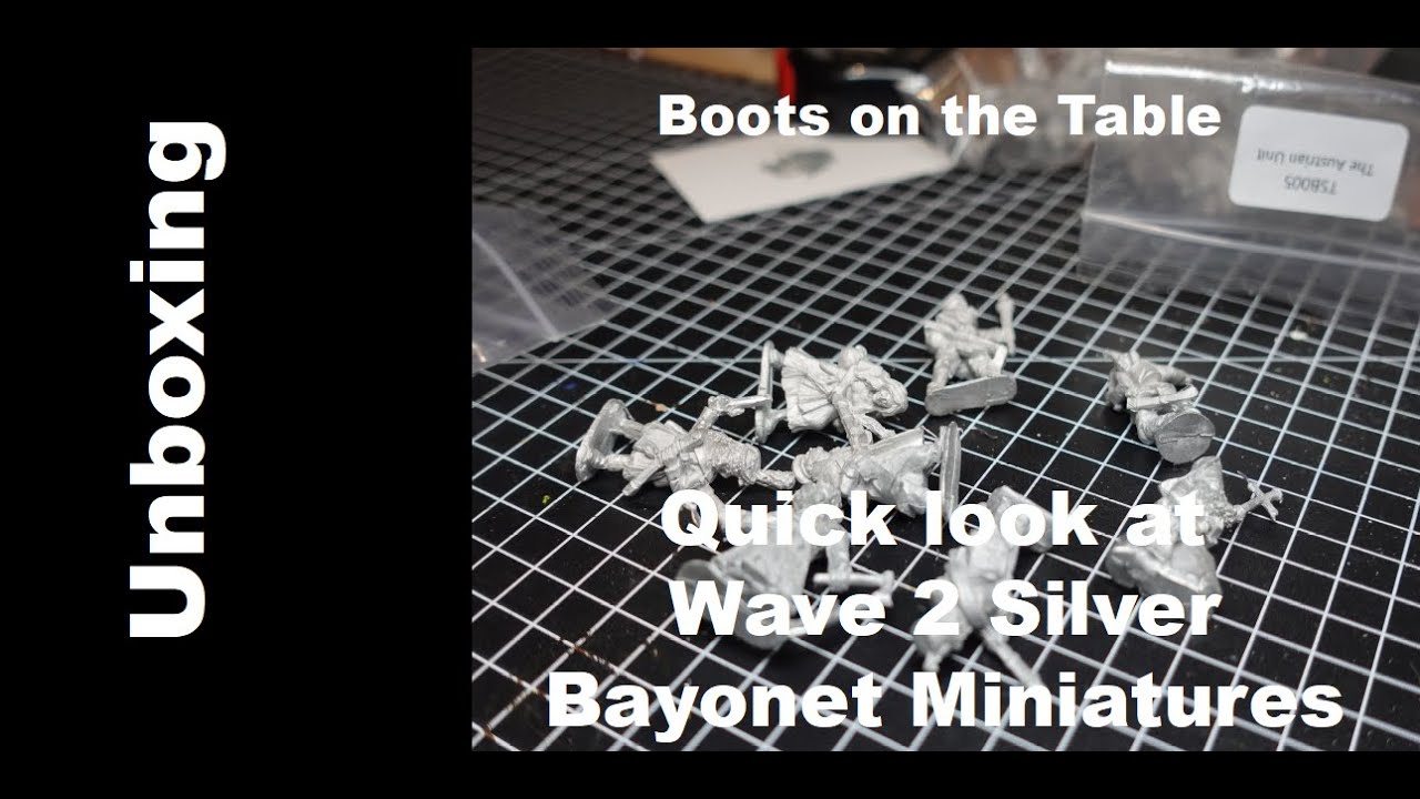 Quick look at Wave 2 Silver Bayonet Miniatures
