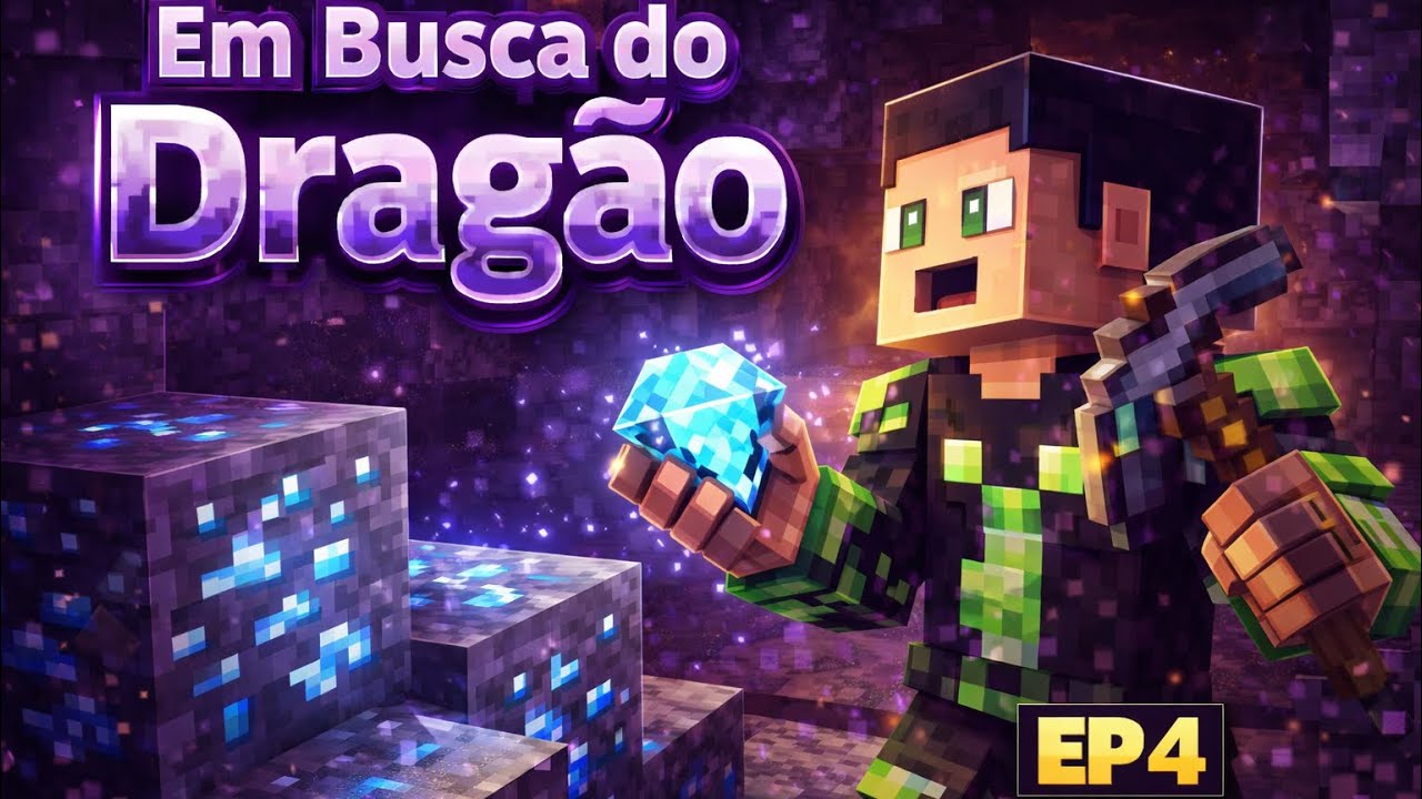 BlockD Em busca do Dragão Coletando os primeiros diamantes💎 Ep 4