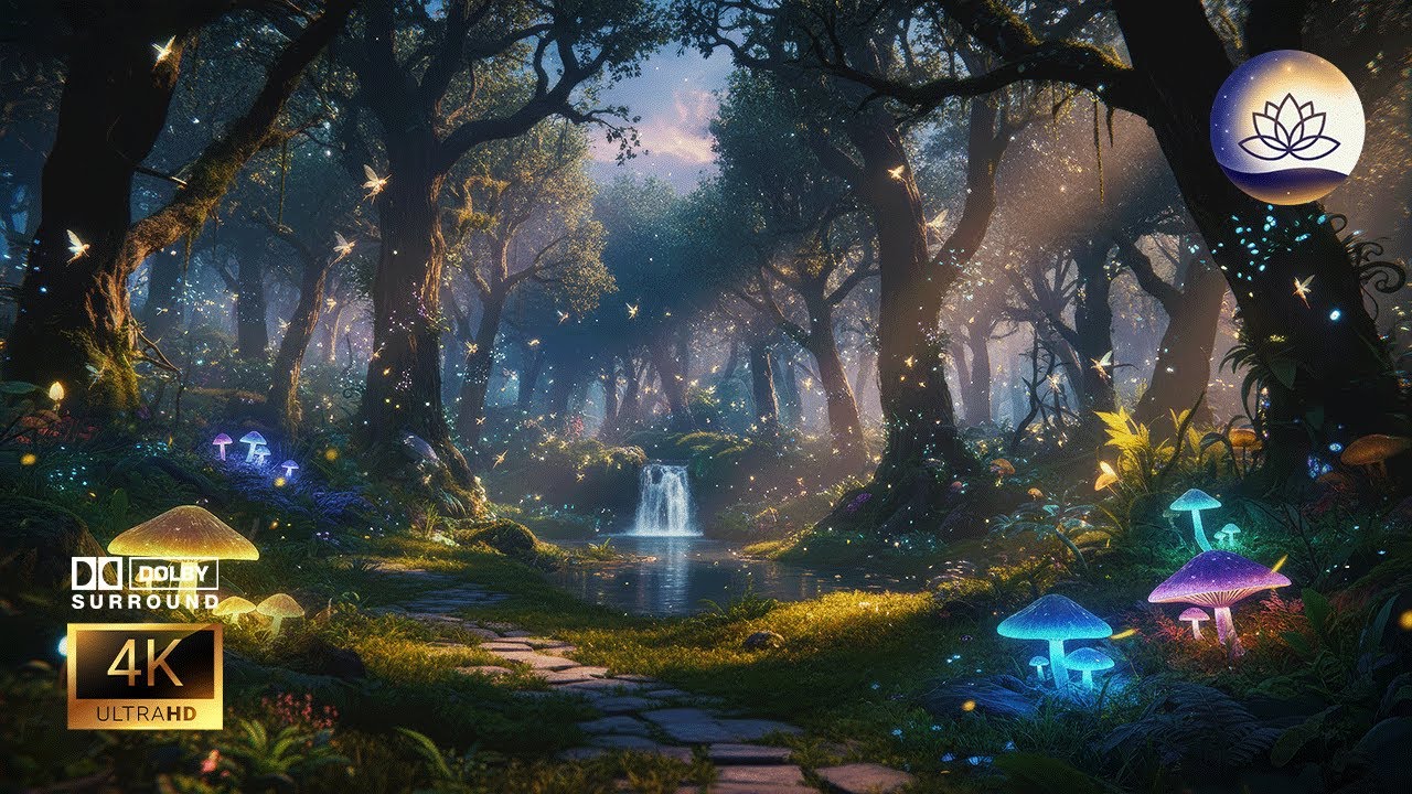 Bosque de Hadas Encantado ✨ Música de Fantasía y Sonidos Místicos | [4K] | Vital Calm