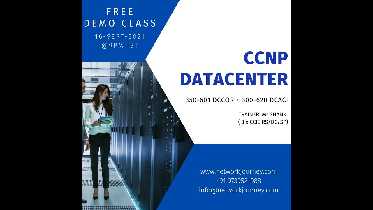 (LIVE STREAMING) CCNP DATACENTER : DCCOR + DCACI || Trainer Mr Shank