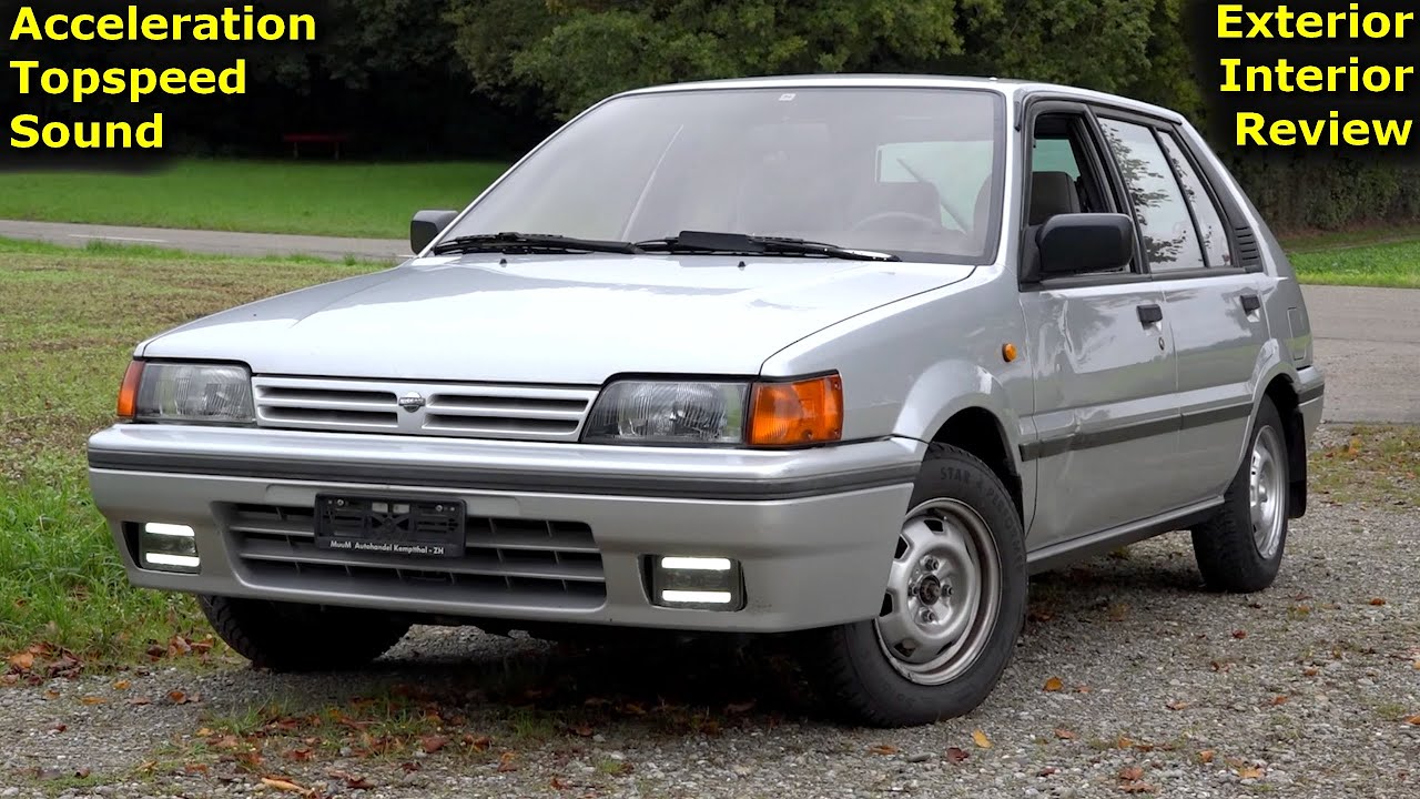 1989 Nissan Sunny 1.6 SGX 90 PS Test Drive | Classic Car Review & Performance Test Drive