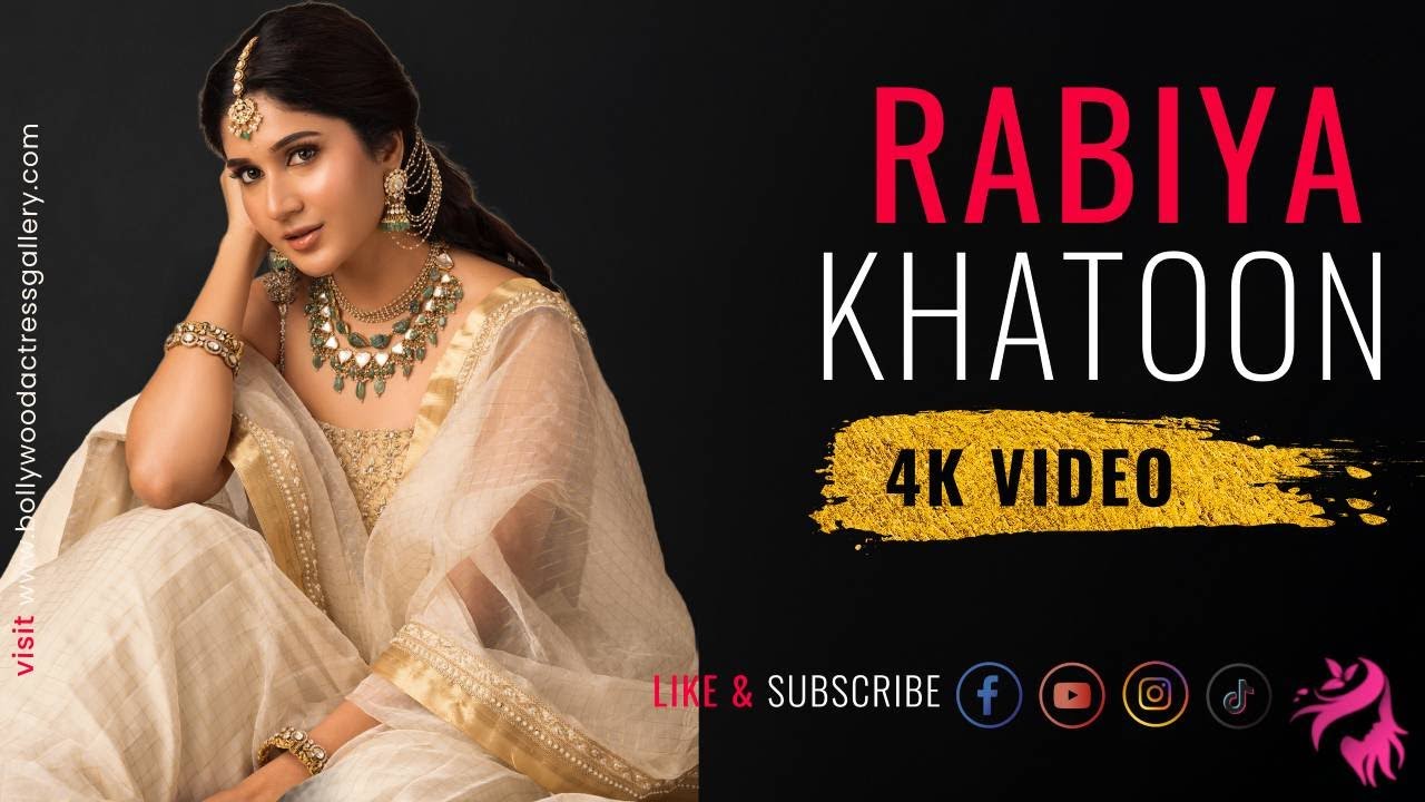 Rabiya Khatoon - Part 2 | South Indian Tamil movie NEEK actress in Saree mesmerizing videos