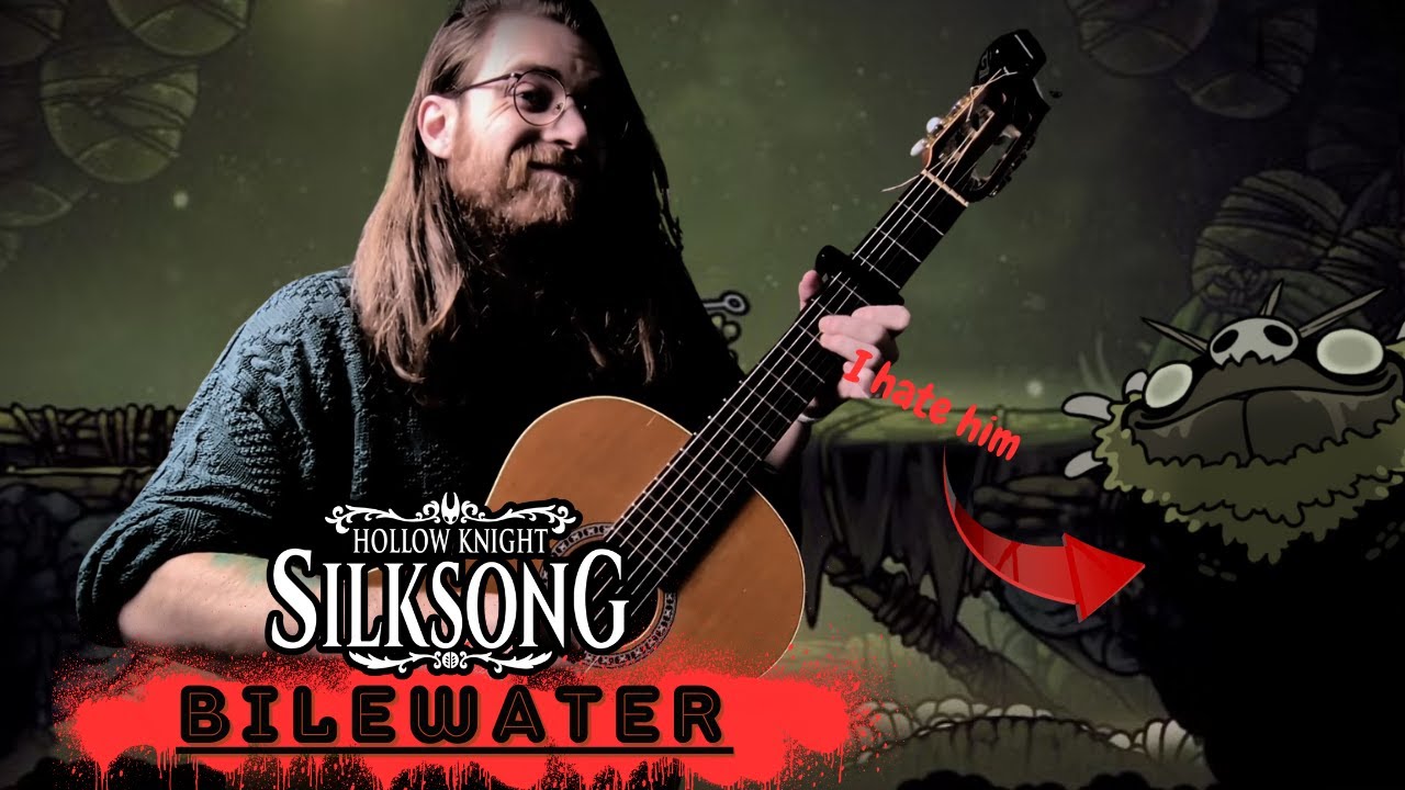 Bilewater - Hollow Knight Silksong  on one guitar is the best song from the worst zone