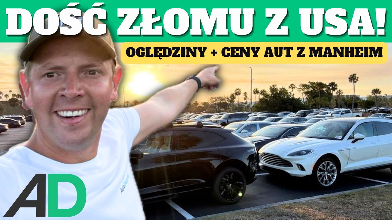 CO WARTE SĄ auta z Manheim? OGLĘDZINY + CENY samochodów z aukcji w Palm Beach na Florydzie