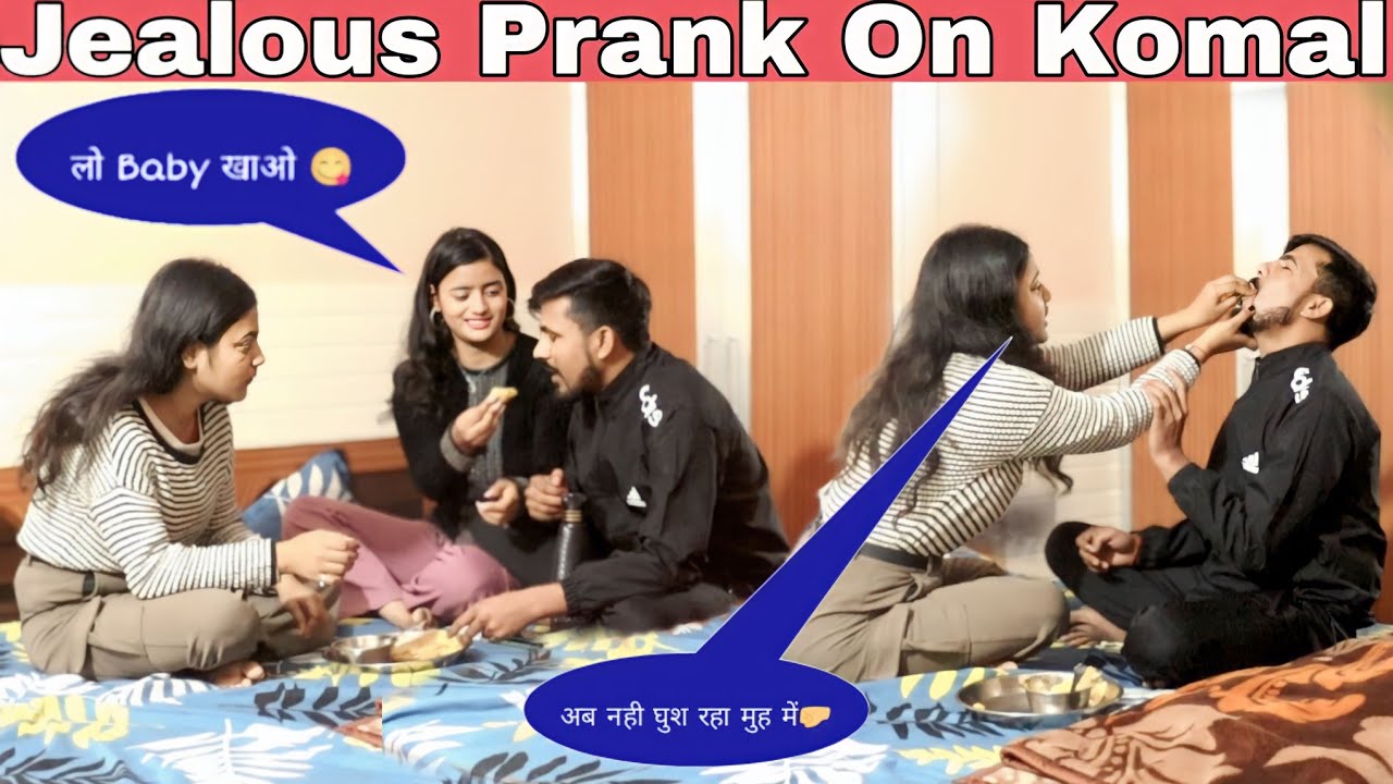 Real jealousy Prank On Komal 🙅 😡 || Gone Serious 🧐 || Veersha Yadav