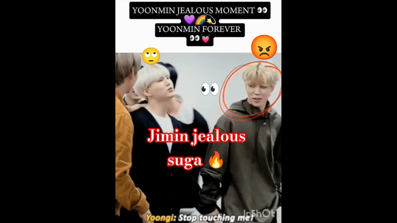 Jimin jealous suga 🔥#bts #suga #btsshorts #jimin #yoonmin #sugashorts #jiminshorts #viralshort #kpop