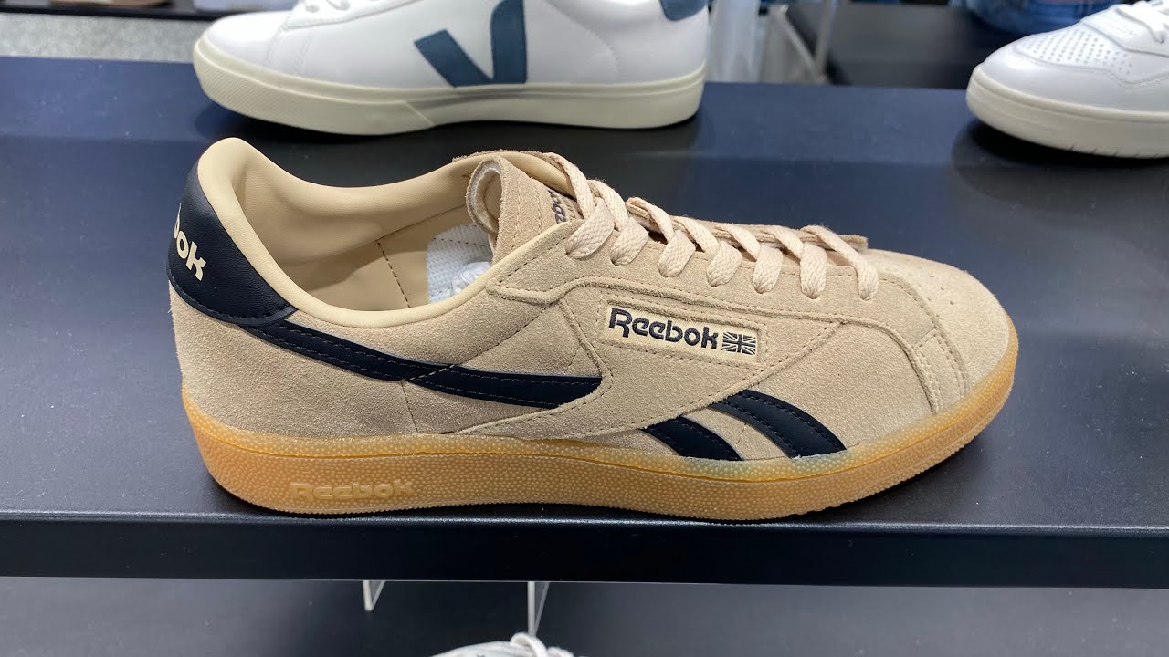 Reebok Club C Grounds UK (Tan/ Black/ Gum) - Style Code: 100229643