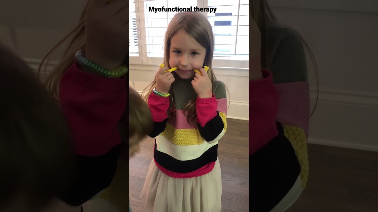 Myofunctional therapy