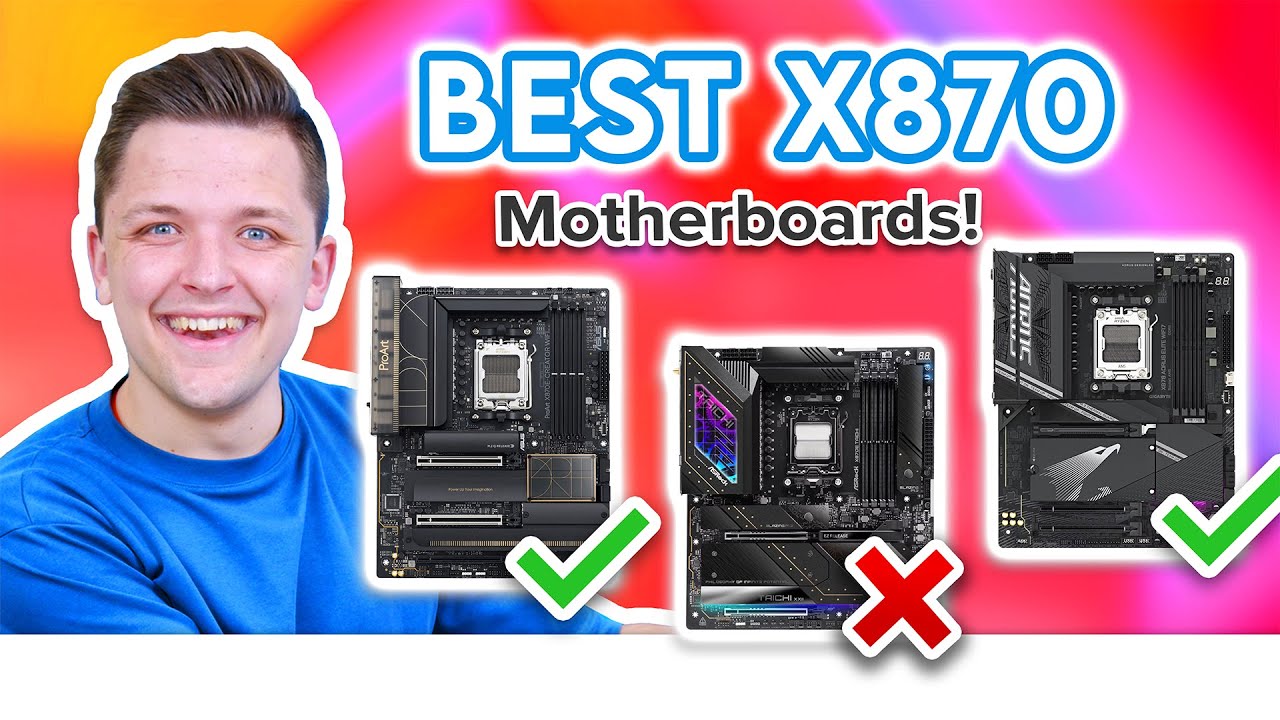 Best X870 Motherboards to Buy in 2024! 🛠️ [Top Choices for All Budgets]