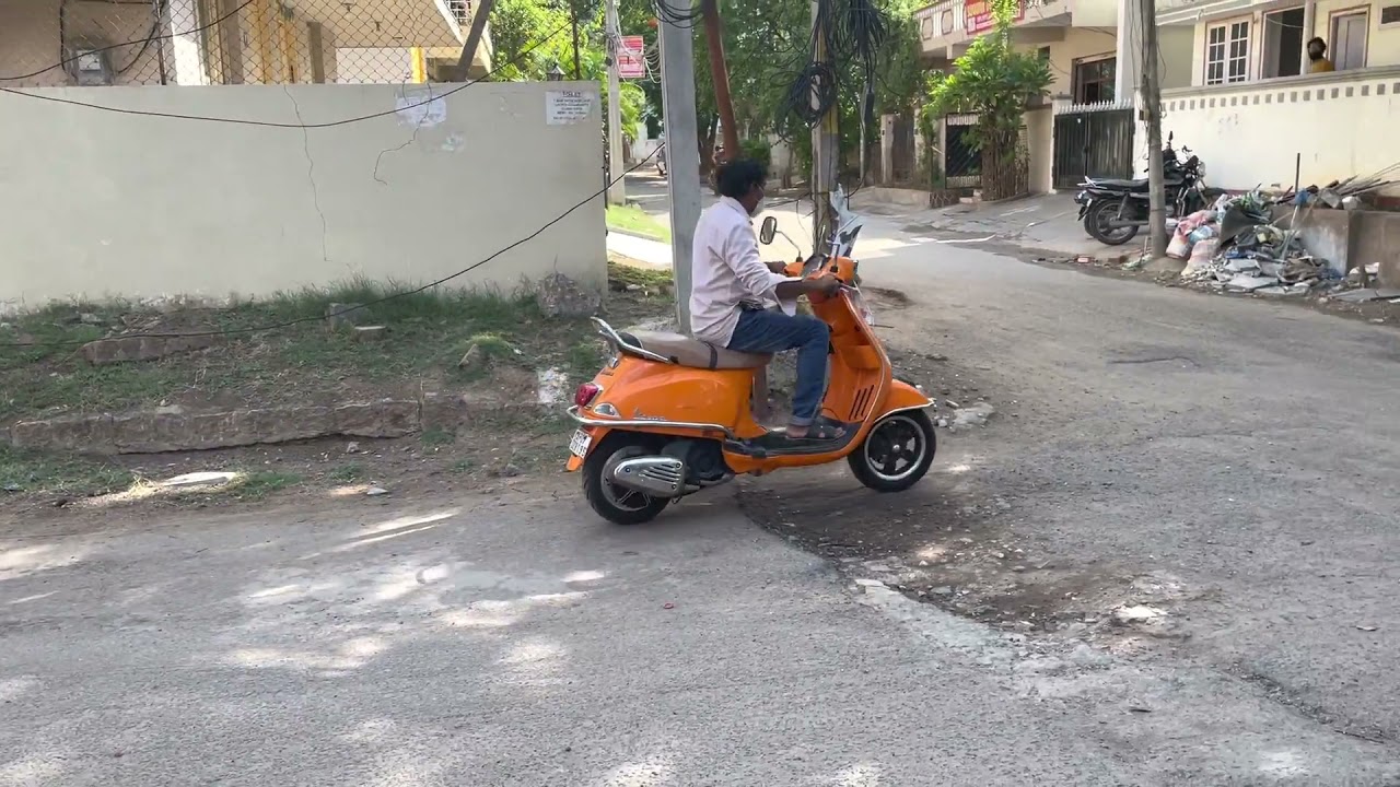 Vespa Hybrid Conversion (Petrol + Electric)