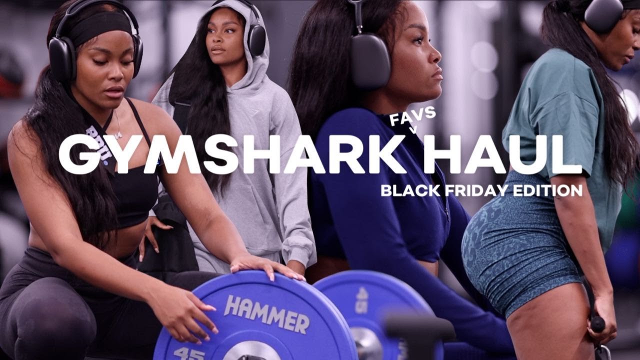 THE ONLY GYMSHARK HAUL YOU NEED - BLACK FRIDAY FAVORITES '22