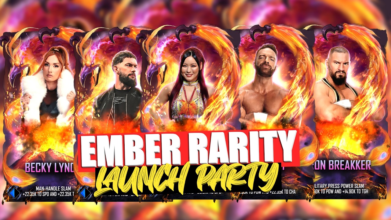 🎮EMBER RARITY IS HERE!! 🔥 RAZOR RAMON BATTLE PASS 👀 WWE SUPERCARD  🎮