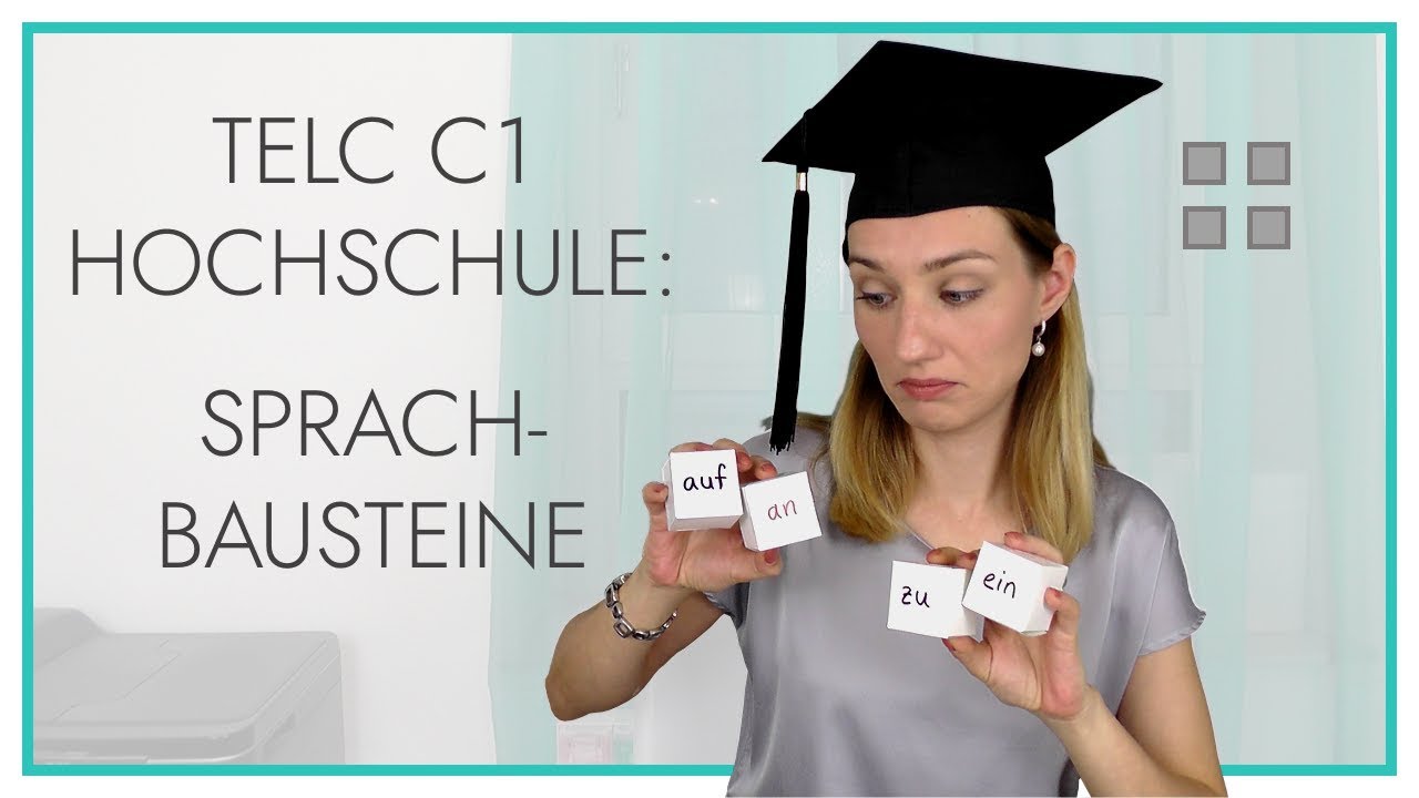 telc Deutsch C1 Hochschule | Sprachbausteine
