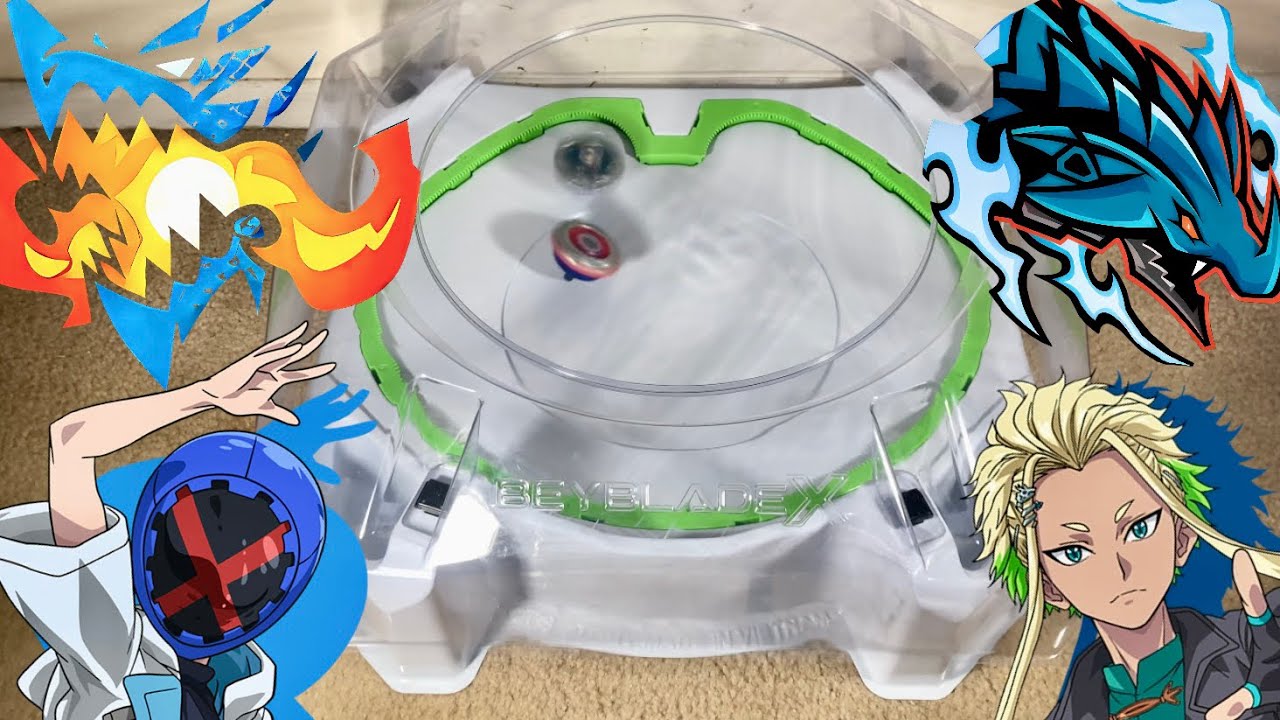 BEYBLADE X - DranBuster 1-60 Accel Vs Impact Drake 9-60 Low Rush
