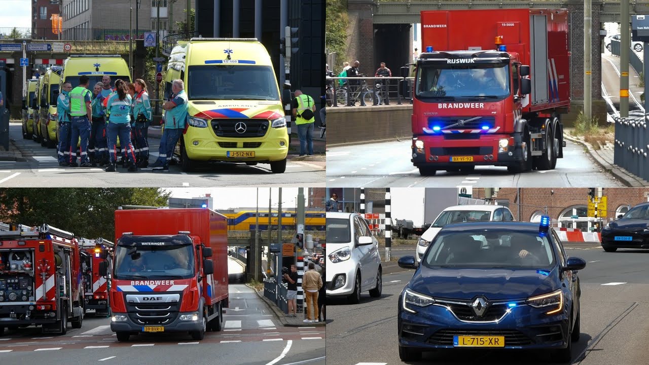 [GRIP 1 / Code 10] Zeer Grote Brand in studentenflat aan de Van Maanenkade in Den Haag!