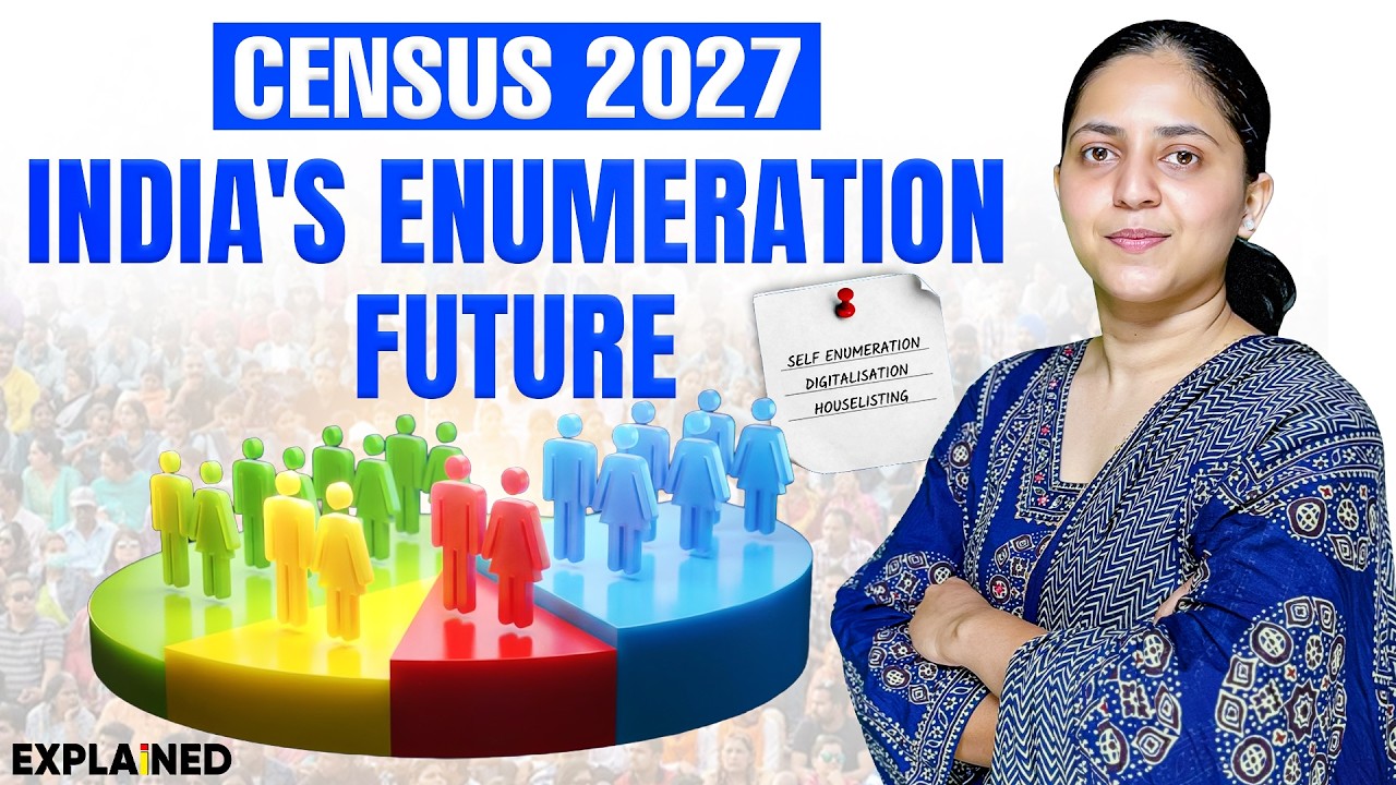 Census 2027 | Digital Enumeration Process Explained | UPSC Current Affairs 2026