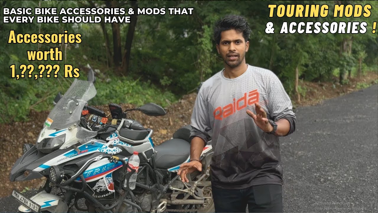 Benelli TRK502 Modifications & Accessories | Full Modifications Setup Breakdown #bikeaccessories