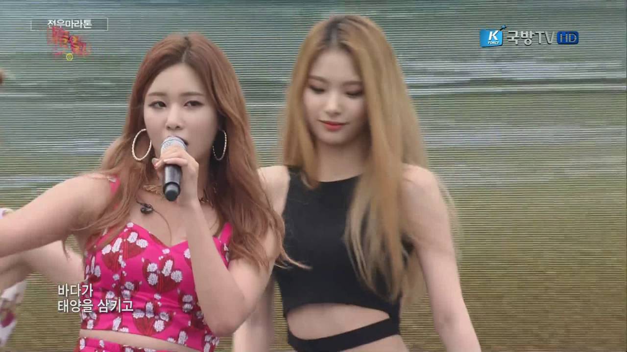 160926 위문열차 마틸다 (Matilda) - Macarena + Summer Again @ 전우마라톤
