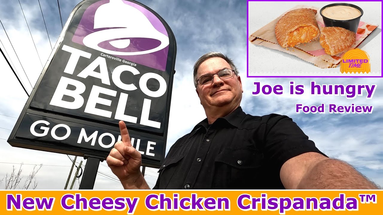 Обзор нового сырного цыплёнка Crispanada™ от Taco Bell® | Ограниченное по времени предложение | Д...