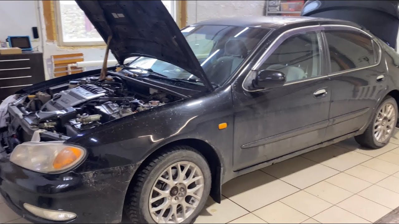 Nissan Cefiro. Замена радиатора отопителя