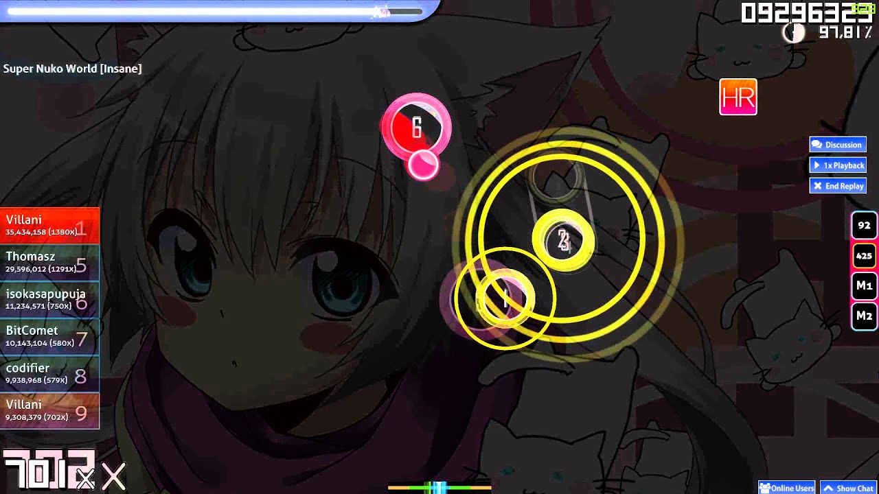 [osu!] yuikonnu & ayaponzu* - Super Nuko World [Insane]