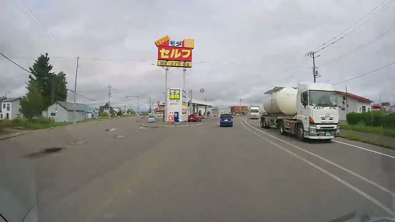 国道40号　士別市～名寄市～美深町～音威子府村～中川町【車載動画】