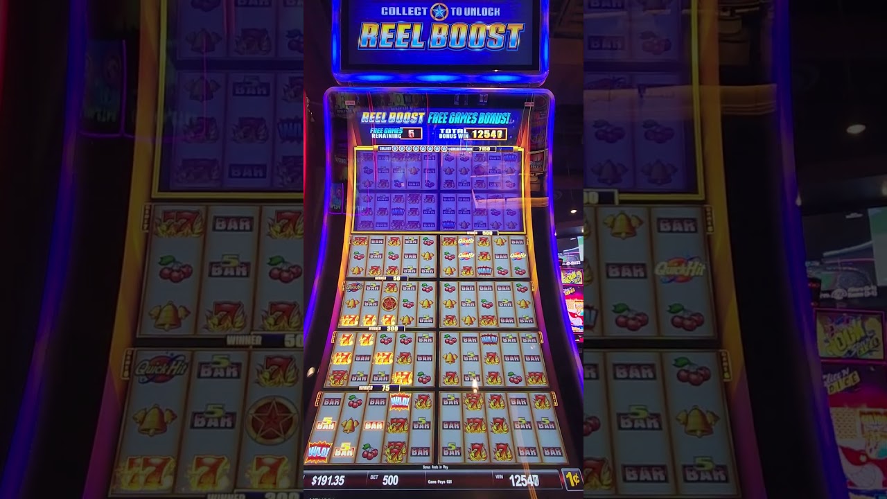 Quick Hit REELBOOST Free Games #wilsonvilleslots #quickhits #slot #win