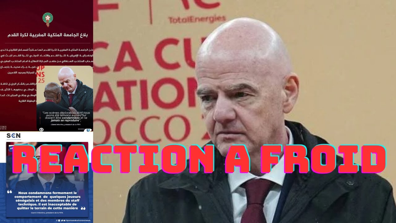 Réaction à froid : Chaos Total MAR–SEN 😱 | Pénalty polémique, sanctions CAF, affaire des serviettes