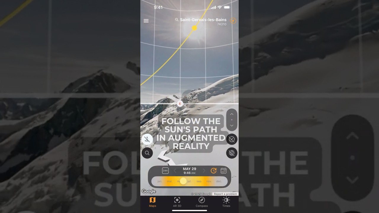 SunQuest &ndash; Track the Sun, Estimate Solar Panel Potential | Product Hunt Launch (iPhone)